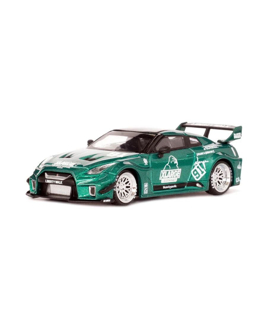 MINIGT LBWK × XLARGE GT NISSAN 35GT 白