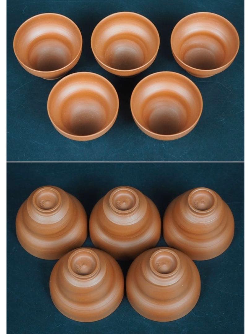 送料無料　人間国宝三代山田常山作 常滑焼 茶器セット 本物保証 未使用品　共箱