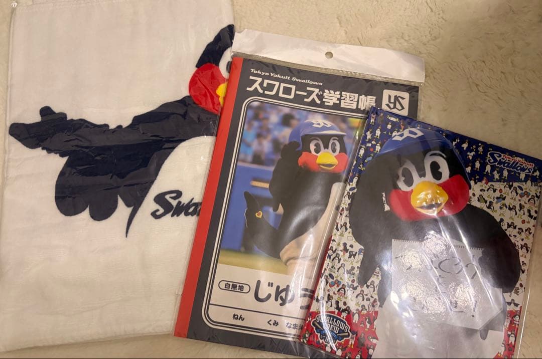 つば九郎 グッズ エコバッグ ユニフォームTシャツ フェイスタオル キーホルダー