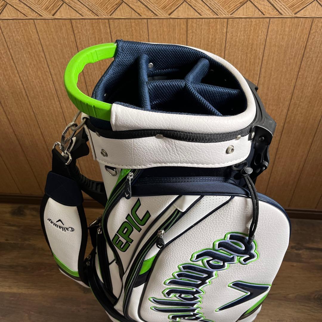 Callaway EPIC キャディバッグ ホワイト/グリーン
