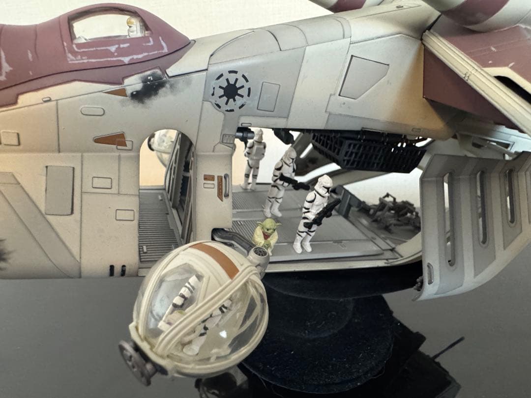 リパブリック・ガンシップ　スターウォーズ　CODE3ダイキャスト塗装済モデル