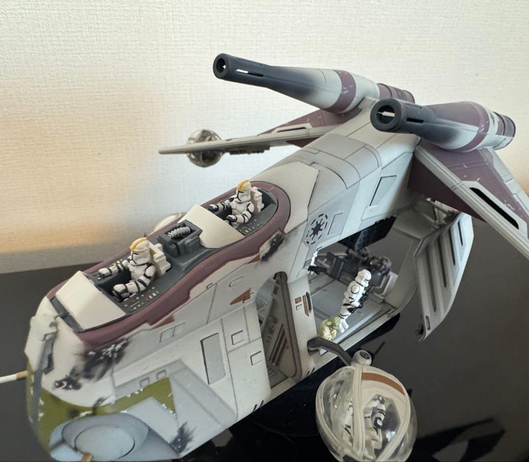 リパブリック・ガンシップ　スターウォーズ　CODE3ダイキャスト塗装済モデル