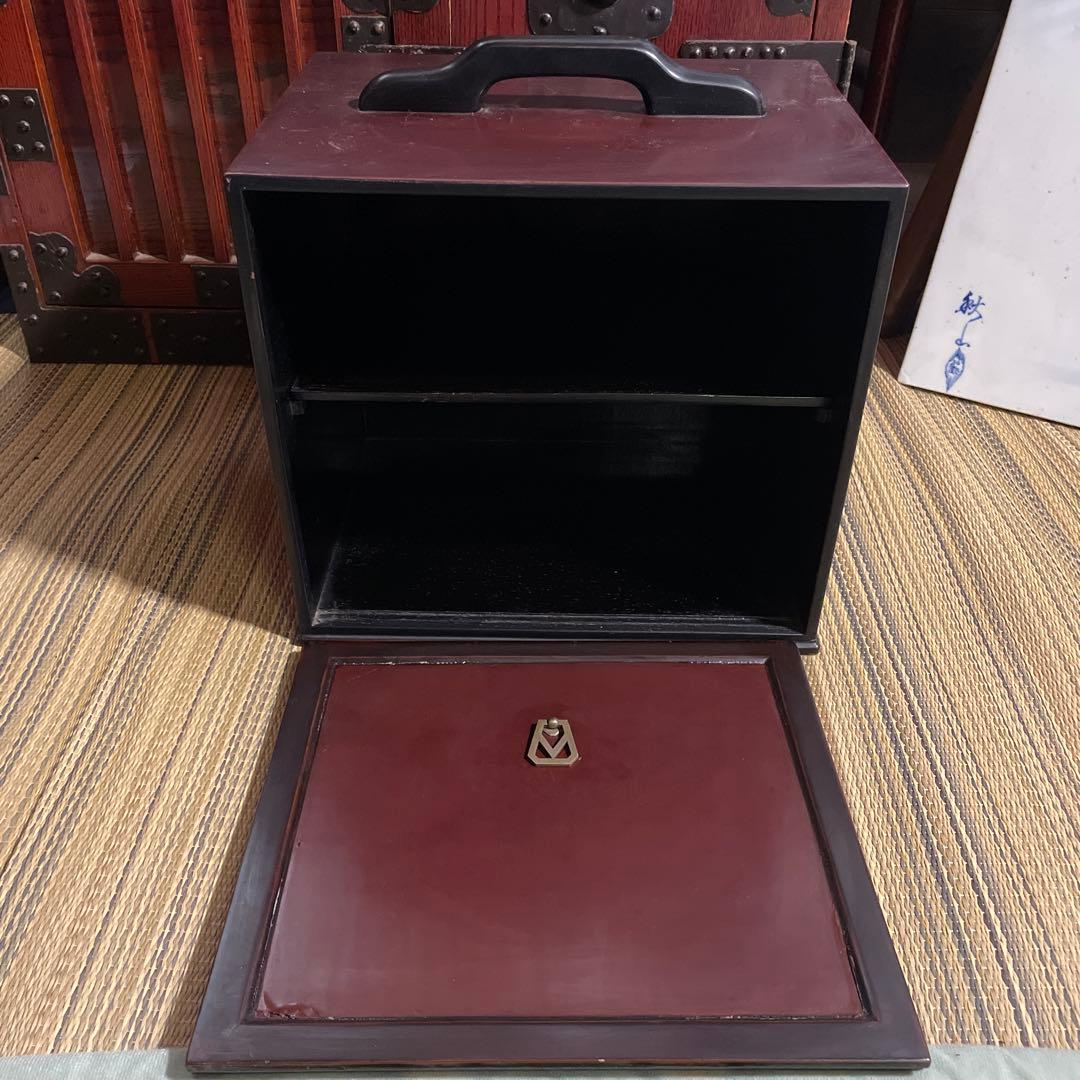 KIHO旅箪笥　旅箪笥 茶道具入れ　御棚 飾り棚　アンティーク