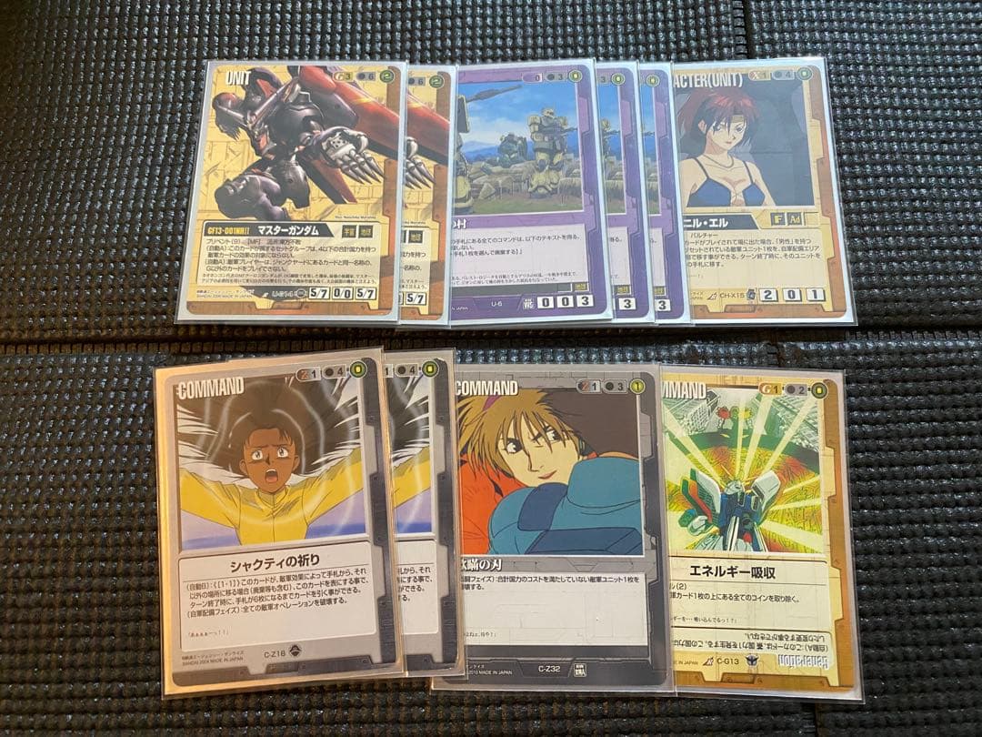 ガンダムウォーデッキ3種＋オマケ