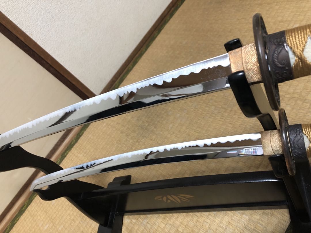 模造刀　大小　刀掛け　セット