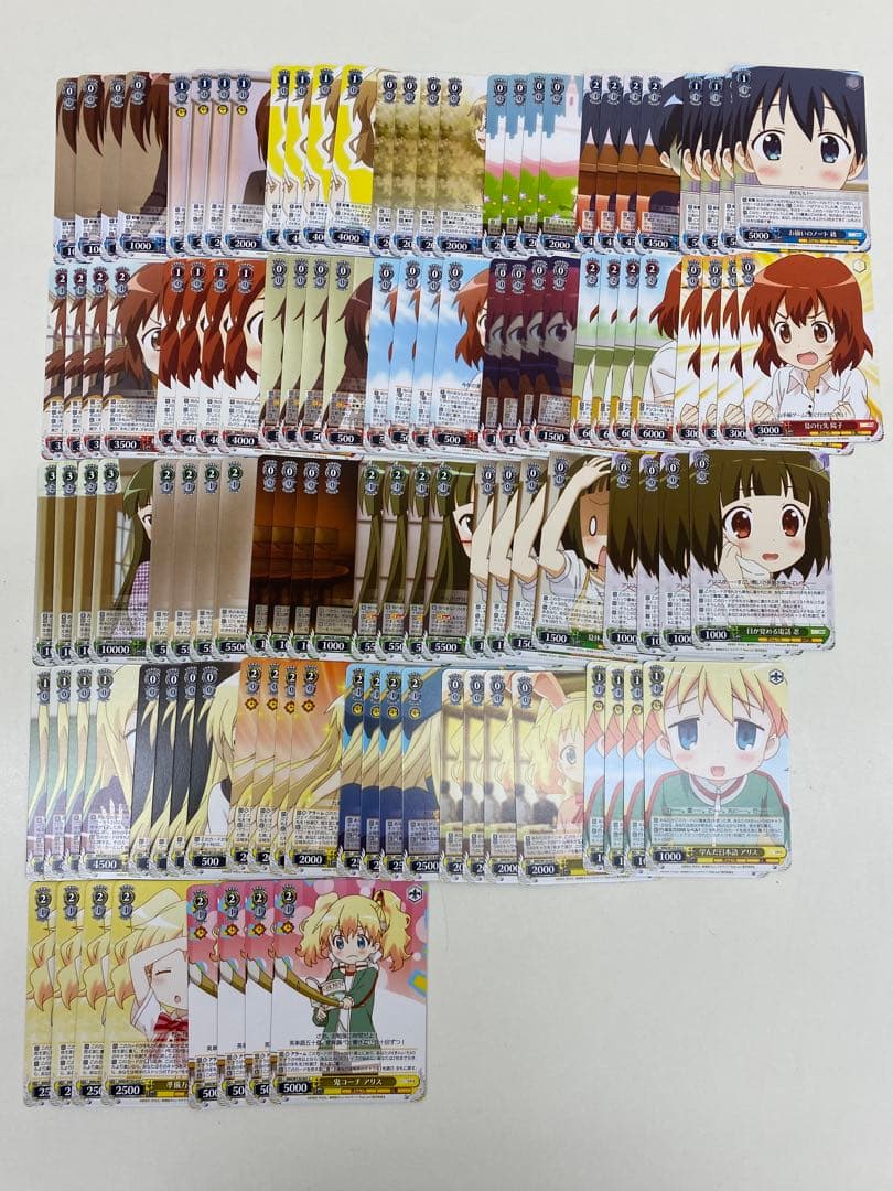 きんいろモザイク 全色 RR以下 ４コン AB混合の場合あり ヴァイスシュバルツ