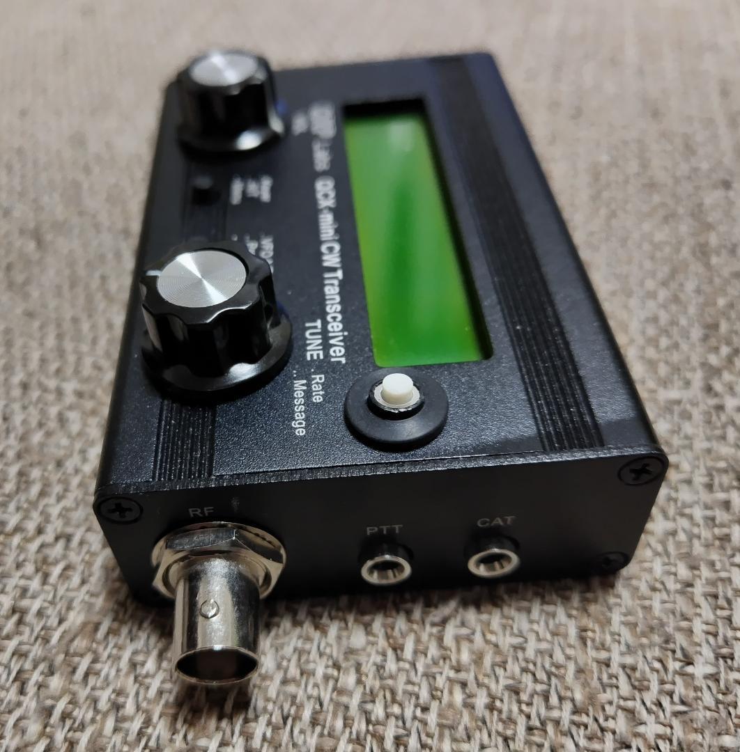 CW QRP 7Mhz トランシーバー QCX-mini 5W