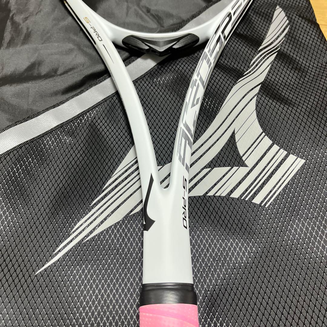 Mizuno 軟式テニスラケット アクロスピード S-Pro専用ケース付き