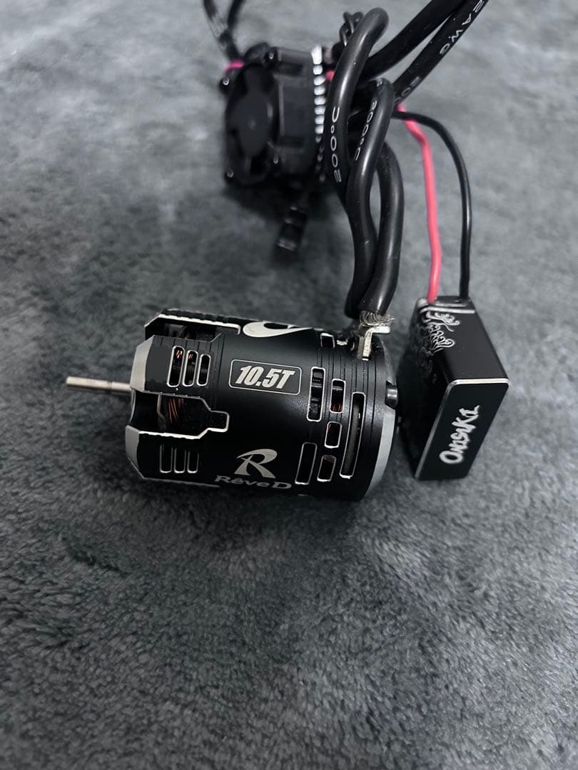 ヨコモ ESC RPXⅡ アンプ(黒) ReveD 10.5Tモーター