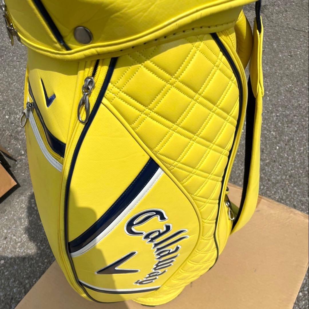 【即購入OK】callaway キャロウェイ キャディバッグ イエロー