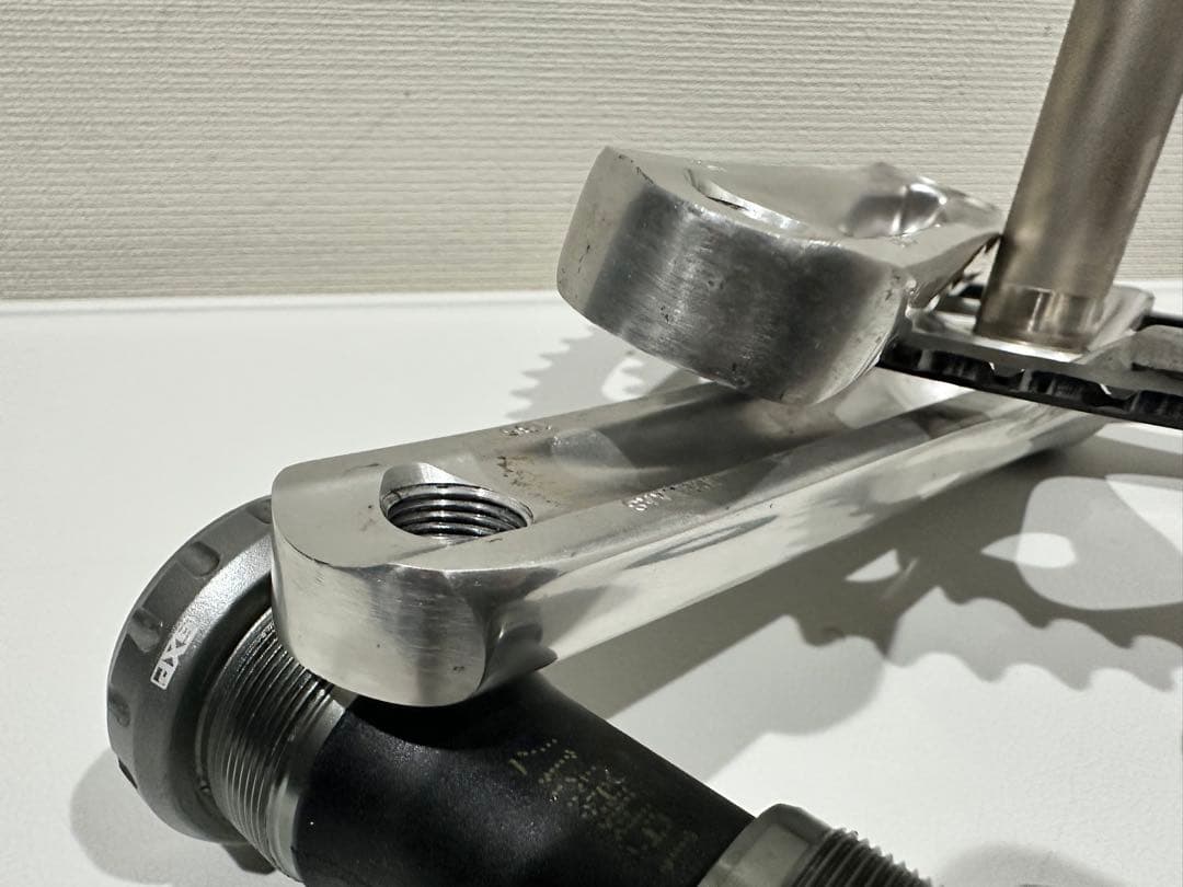 SRAM Omnium シルバー　165mm 廃盤品