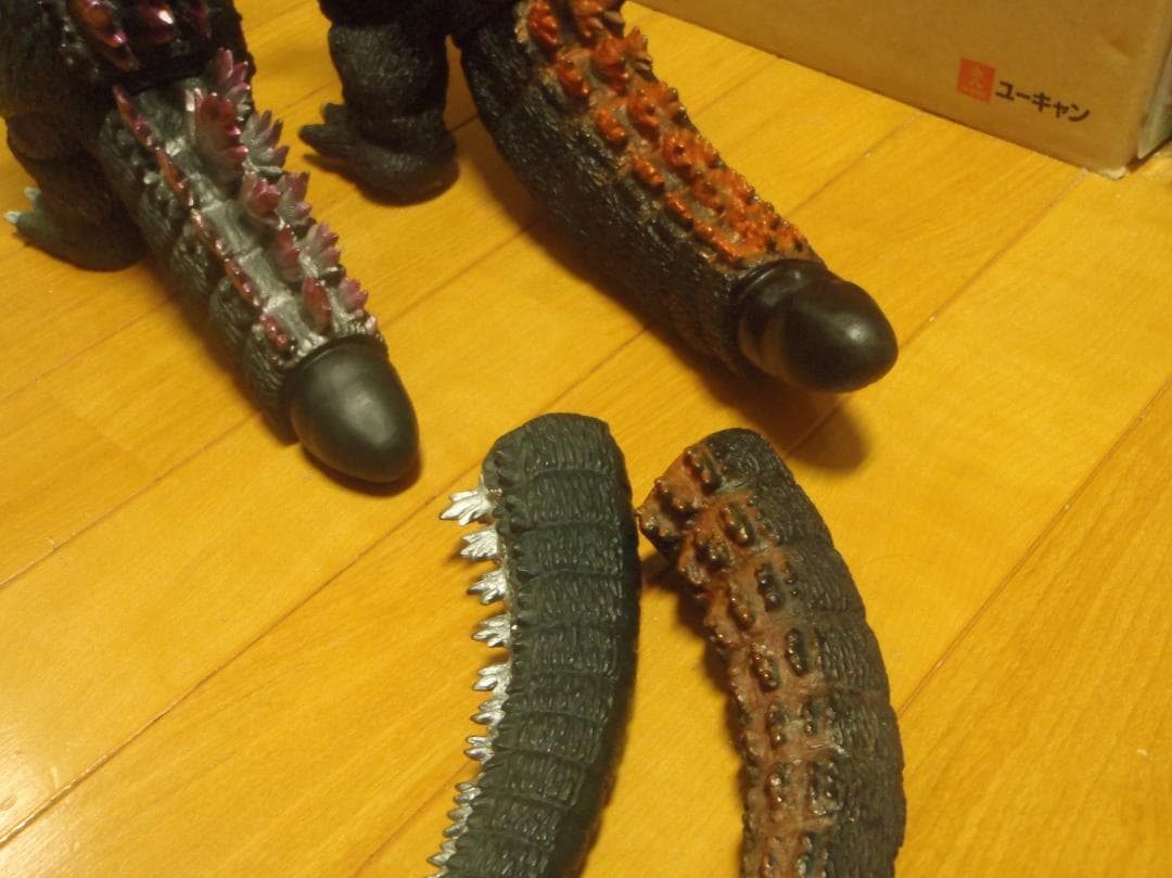 ❤️激レア❤️ゴジラ❤️特大５０cm・２種類セット★リアル★ソフビ人形★怪獣