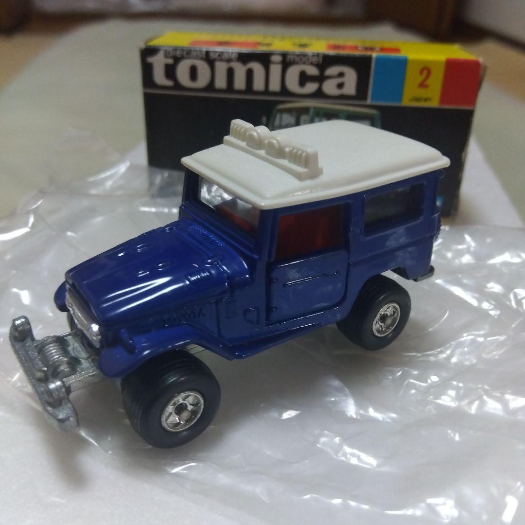 トミカ黒箱　トヨタ ランドクルーザー1/60　日本製　高島屋特注カラー　フタ３枚