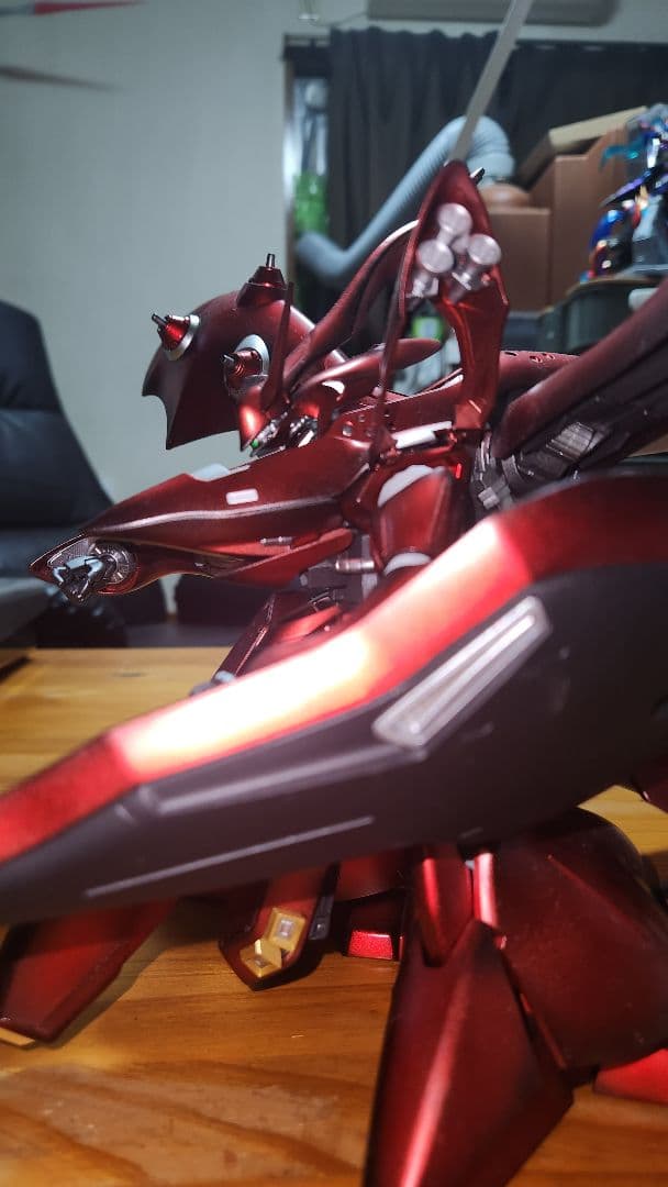 HG ナイチンゲール　黒立ち上げキャンディ塗装