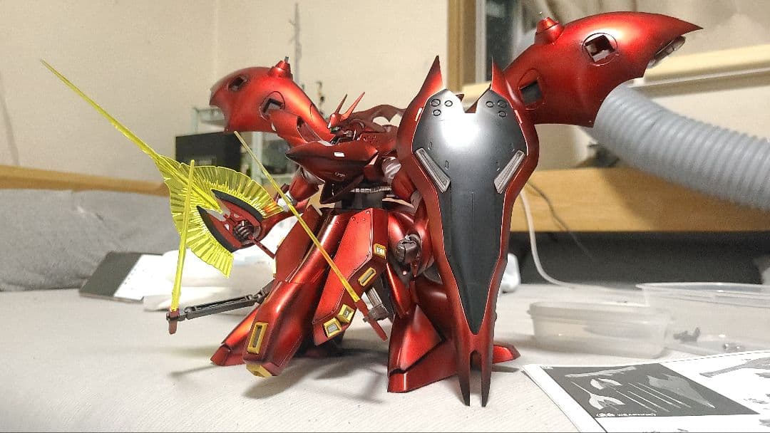 HG ナイチンゲール　黒立ち上げキャンディ塗装