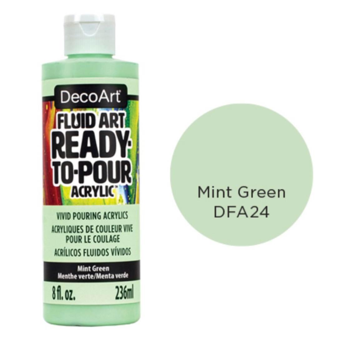 デコアート 236ml ポーリングアート フルイド たらし込み アクリル 絵の具