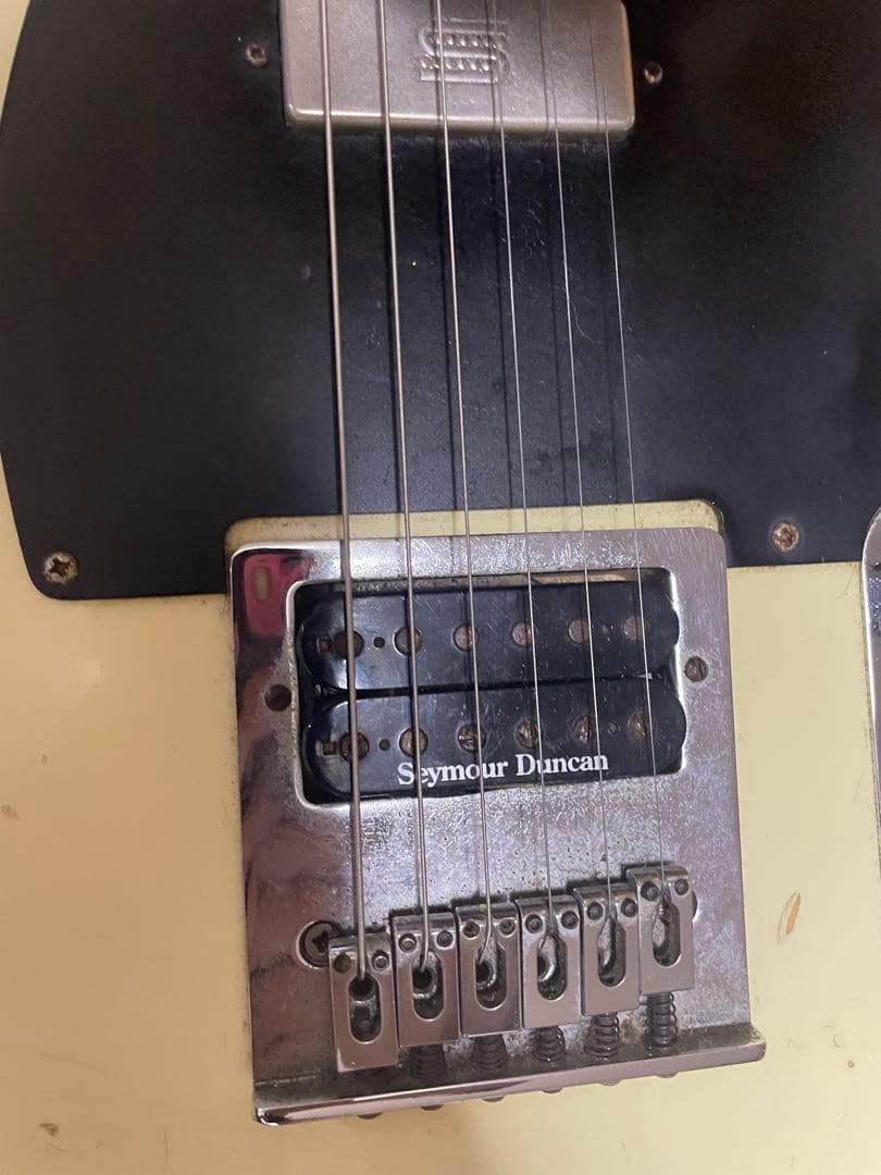グレードアップMOD!FenderJAPAN テレキャスター カスタムSシリアル