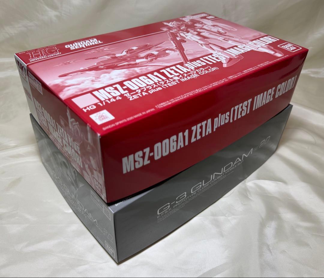 RG 1/144 G-3ガンダムVer.2.0とＨＧ 1/144 ゼータプラス