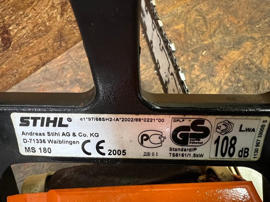 エンジンチェンソー　スチール　MS180C 11-21