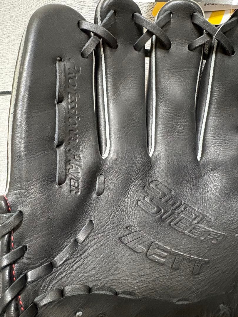 新品　ZETT 軟式グラブ ソフトステア オールラウンド用 左投　ブラック