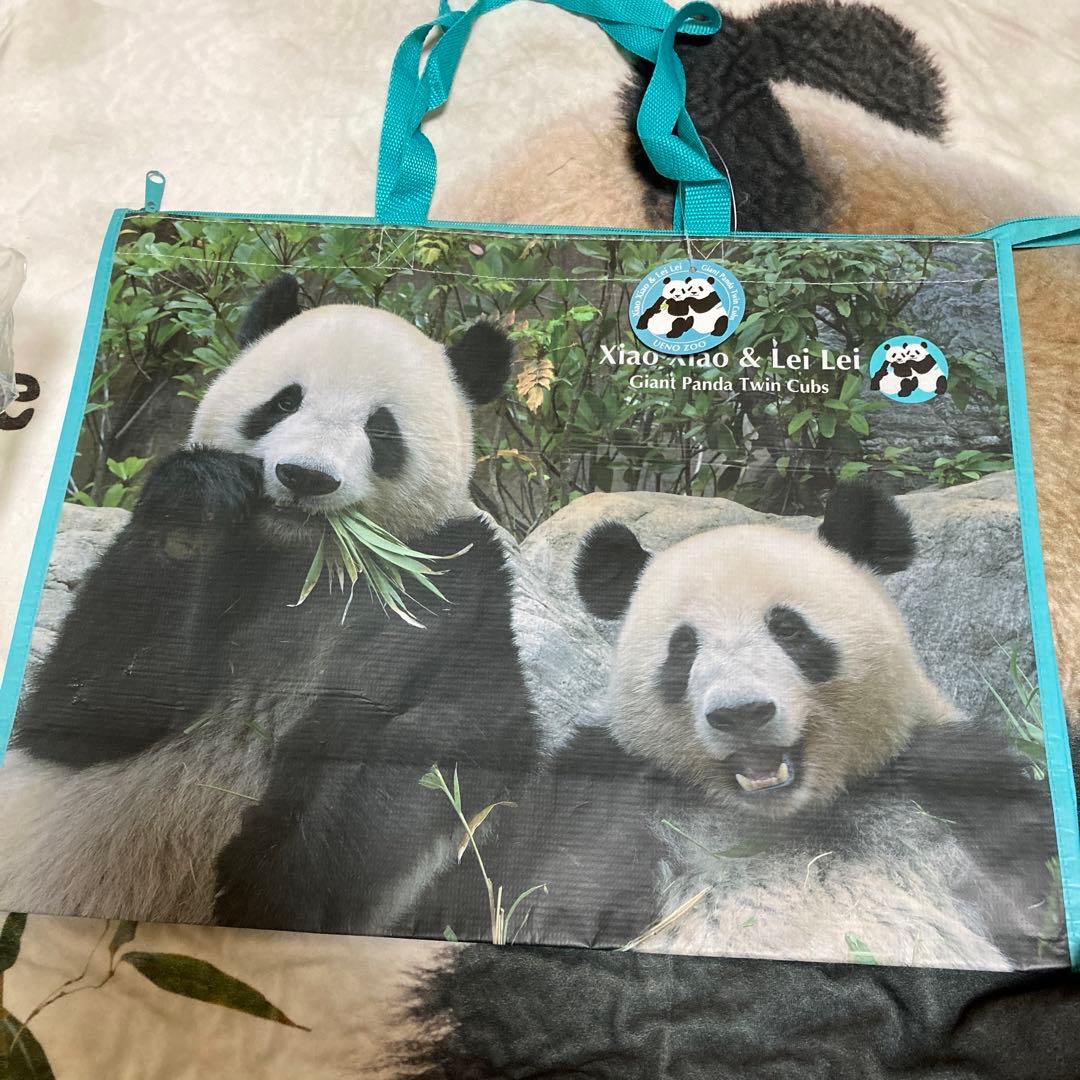 新品未開封　シャオシャオ　レイレイ　シンシン　上野動物園　親子パンダぬいぐるみ他