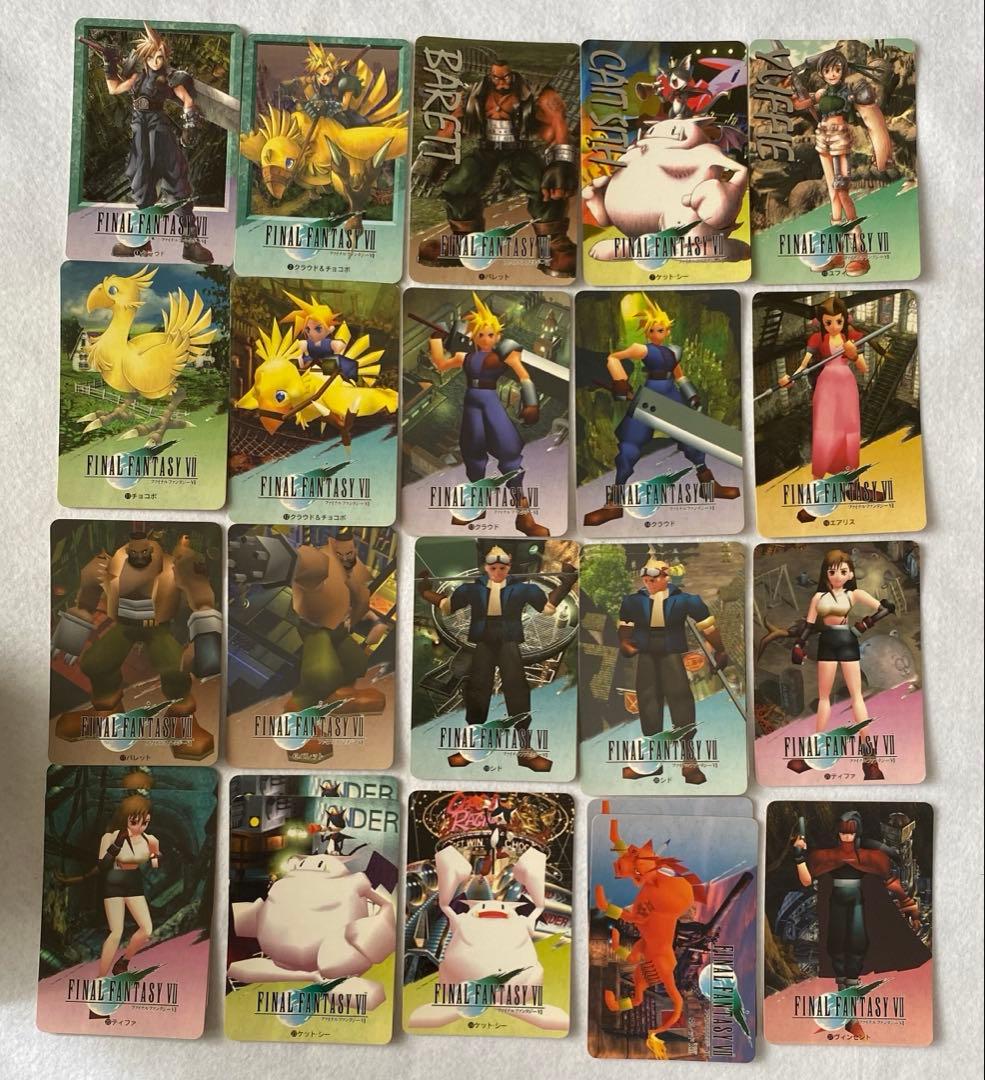 ファイルファンタジー７　カードセット　FINALFANTASY Ⅶ 野村哲也