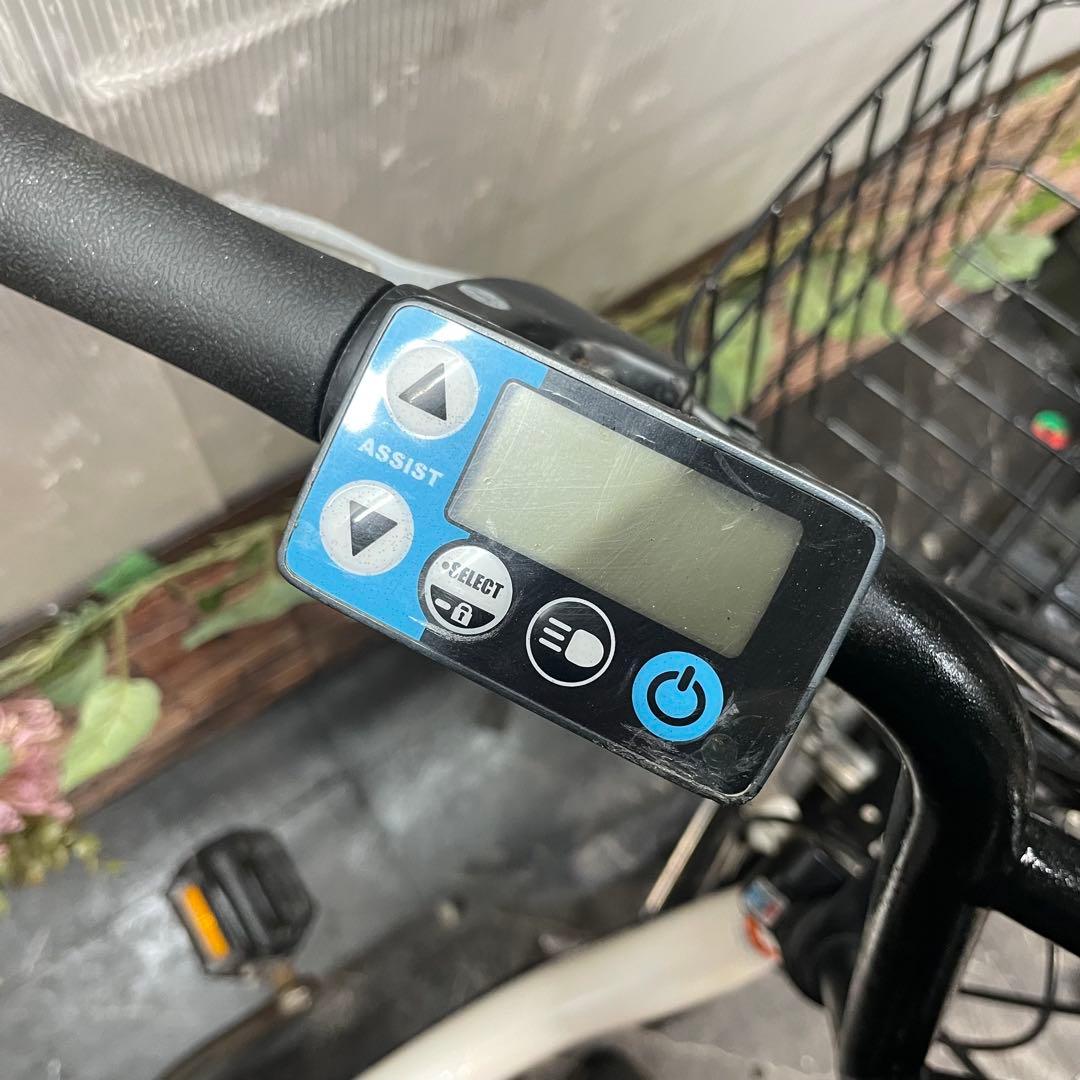 【76】電動自転車 YAMAHPAS City U ホワイト 20インチ