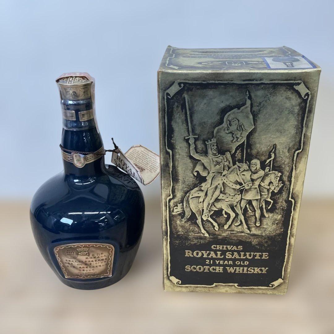 未開栓  Salute 21年 ブレンデッドスコッチウイスキー
