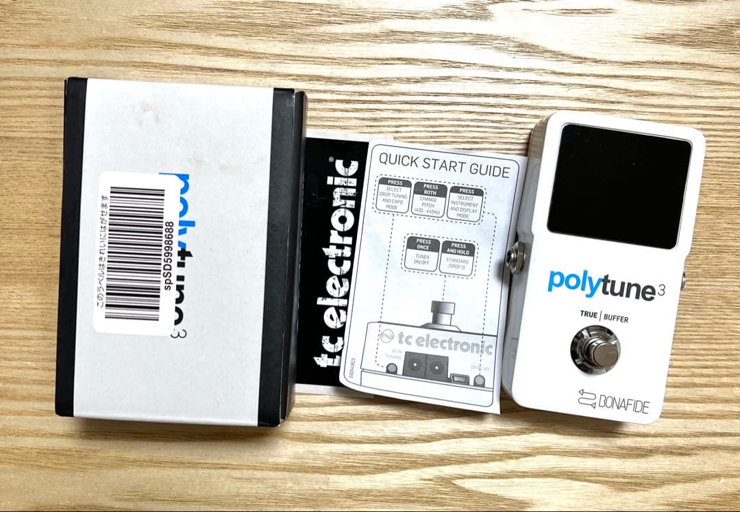 【USED】tc electronic polytune 3