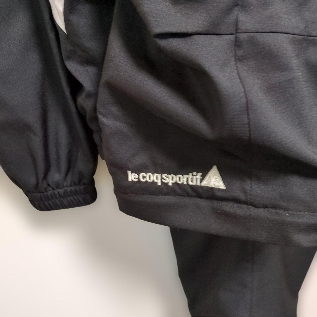 Le coq sportif 　透湿防水機能 裏メッシュ、肘と膝ジッパーで七分に