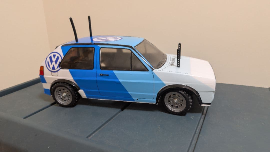 タミヤMF-01X GOLFII GTI RALLY　オプション付