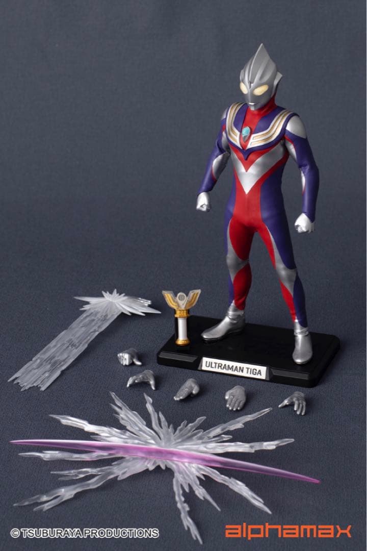 海外限定 alphamax アルファマックス ウルトラマンティガ　ダイナ　ガイア