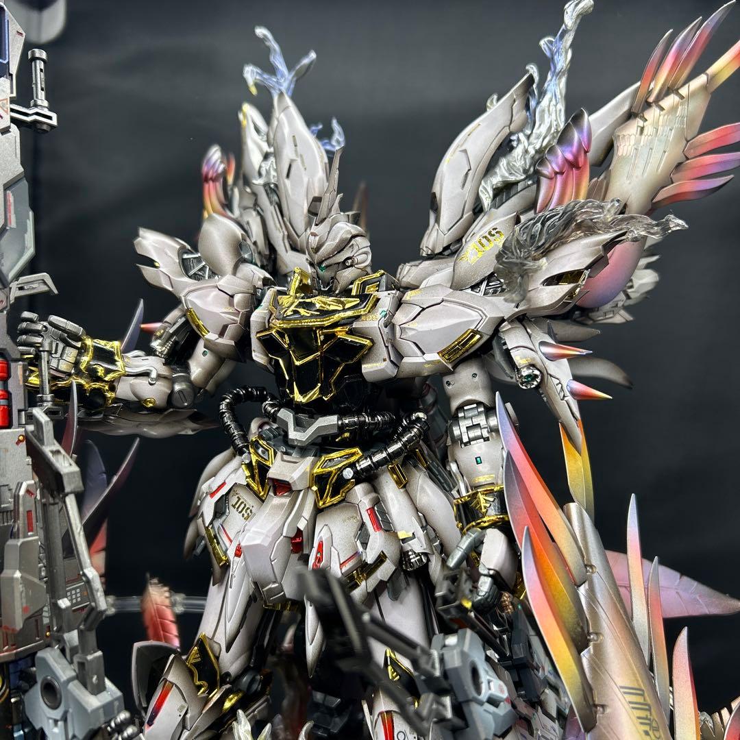 ガンプラ 塗装済み完成品 シナンジュ 修正改造