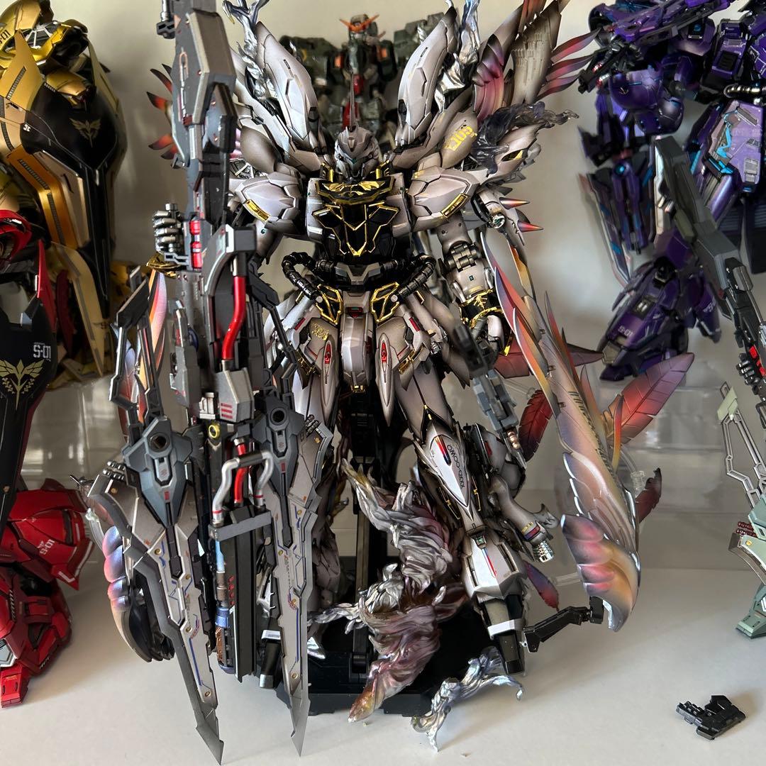 ガンプラ 塗装済み完成品 シナンジュ 修正改造