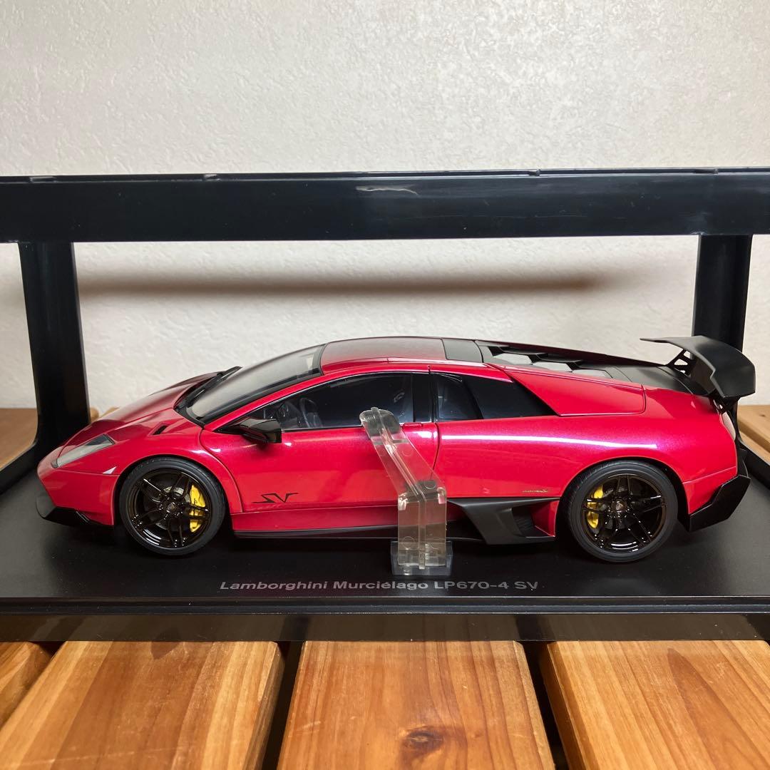 オートアート 1/18 ランボルギーニ ムルシエラゴ LP670-4 SV