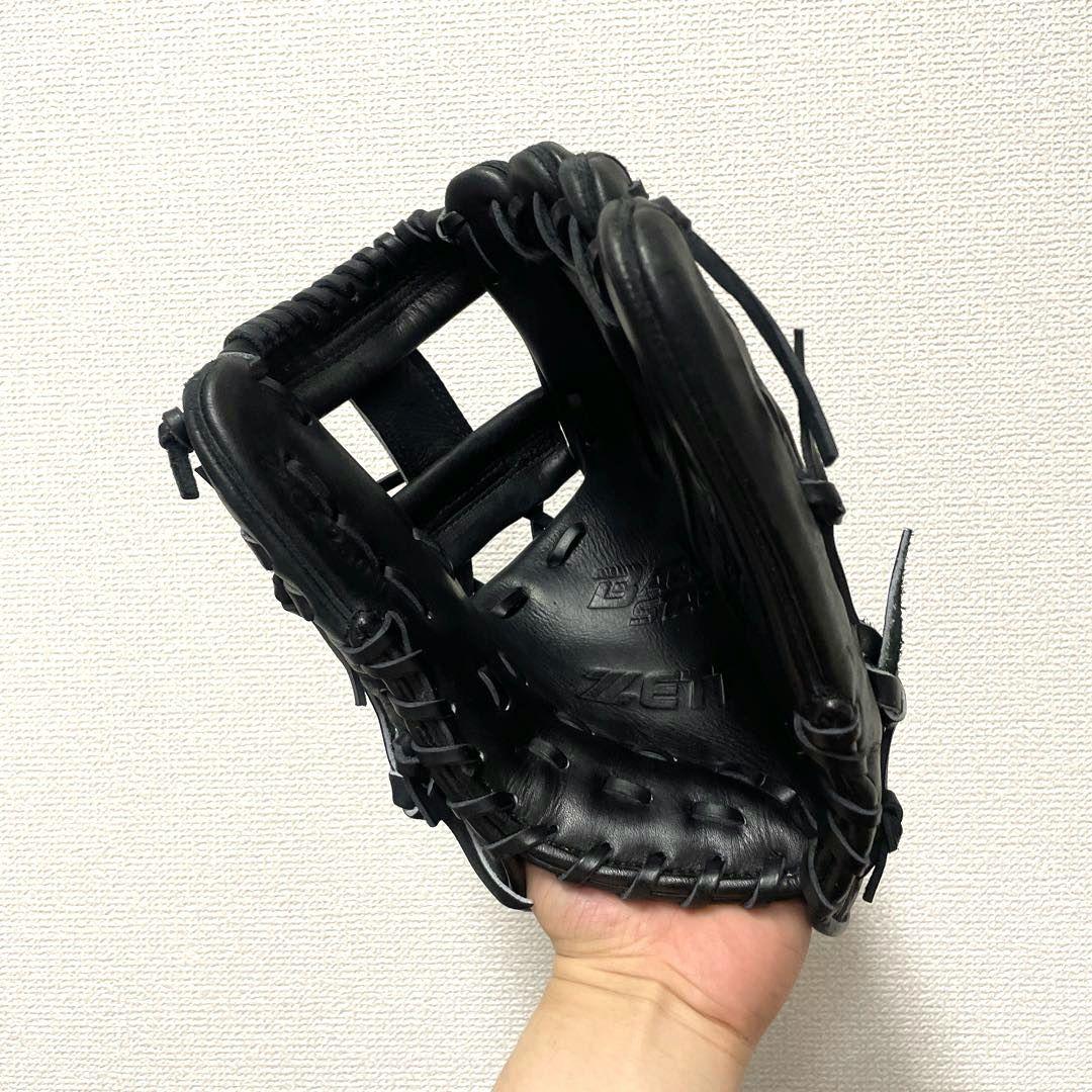 255 ZETT グランステイタス 型抜群 即戦力 硬式 内野手用グローブ