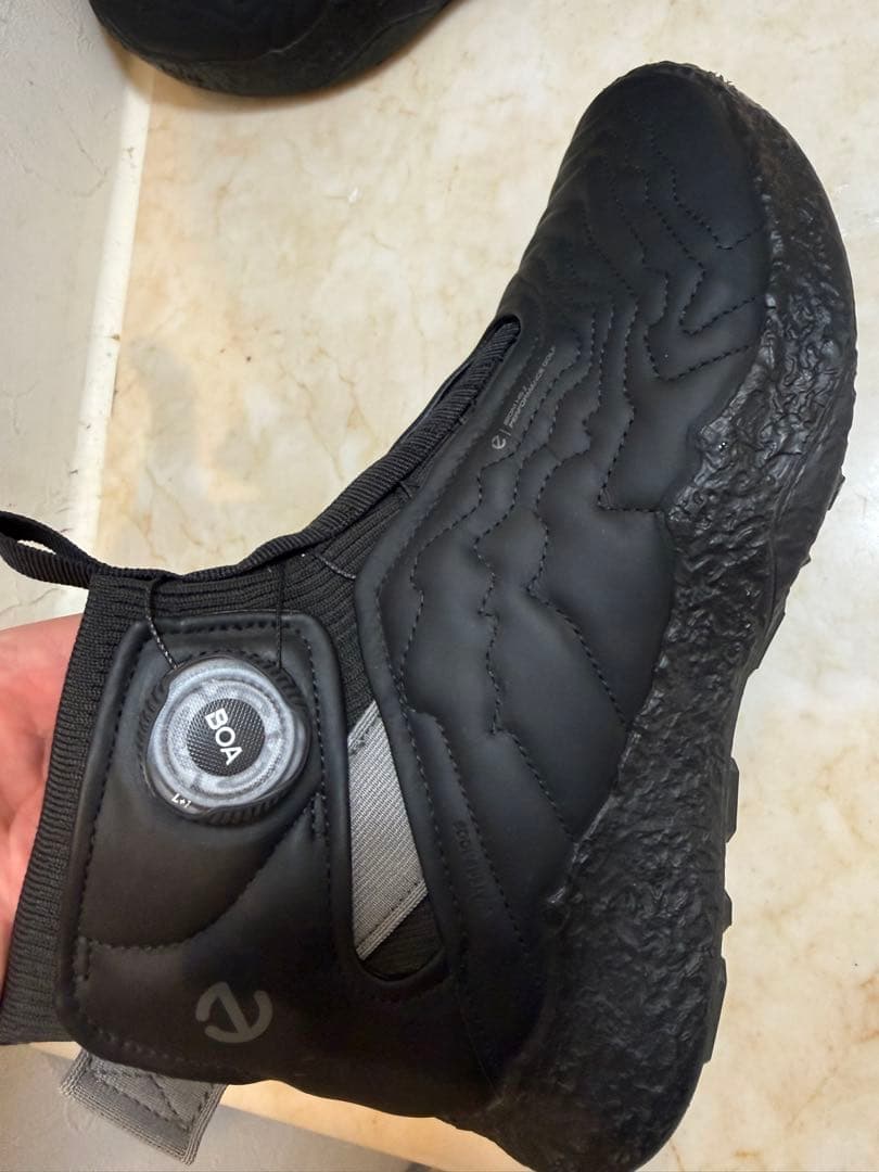 【超美品】ECCO BIOH5 HIGH-TOP BOA シューズ（EU:41）