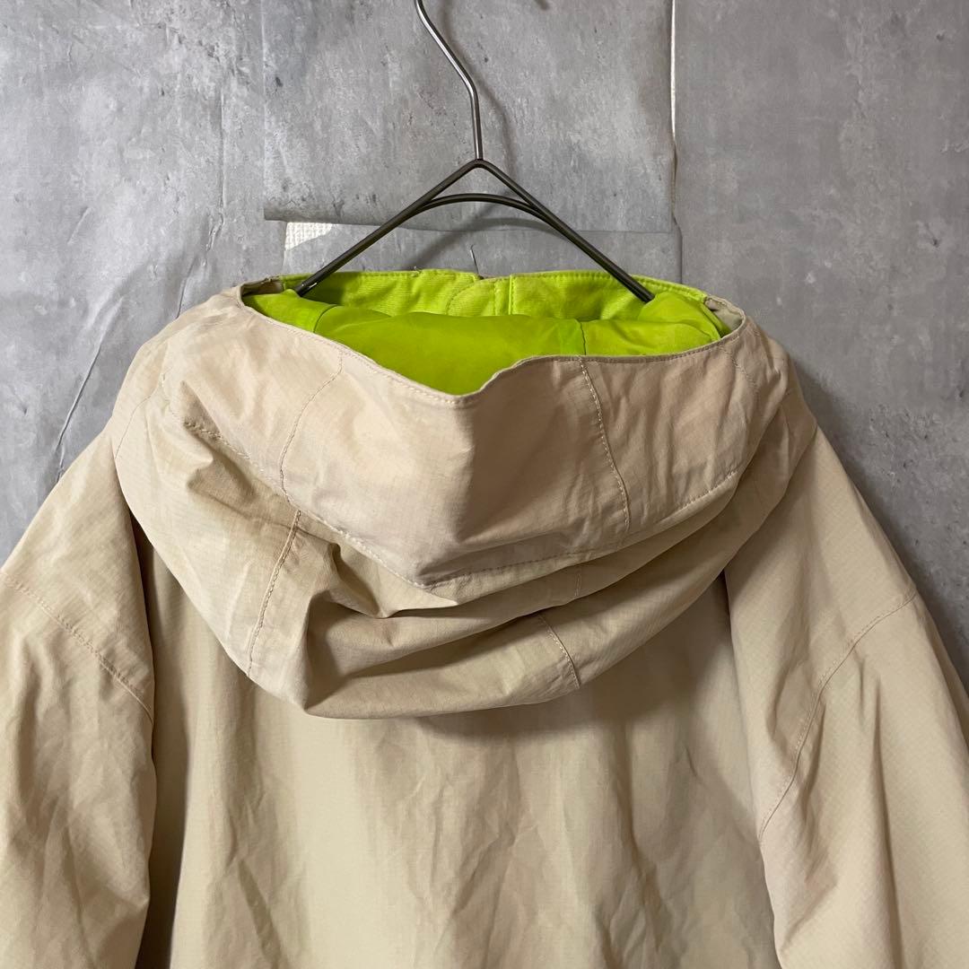 Burtonバートンスキーウェアスノーボードジャケットパーカーフードベージュ希少