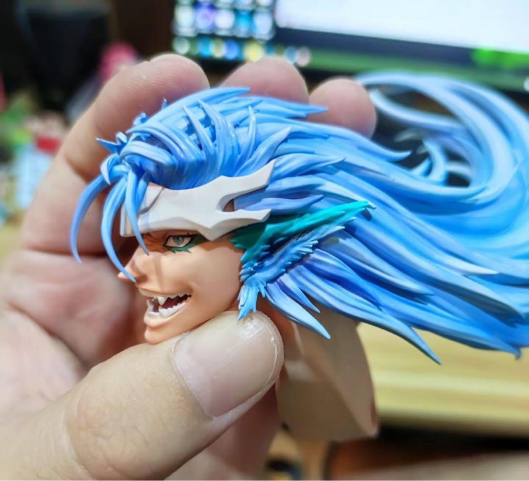 BLEACH 黒衣少年図 グリムジョー 1/8 ガレージキット スタチュー①②