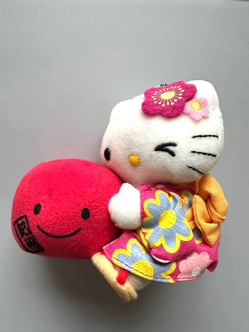 レア！　ご当地キティ　和歌山限定 ハローキティ ぬいぐるみ　紀州梅