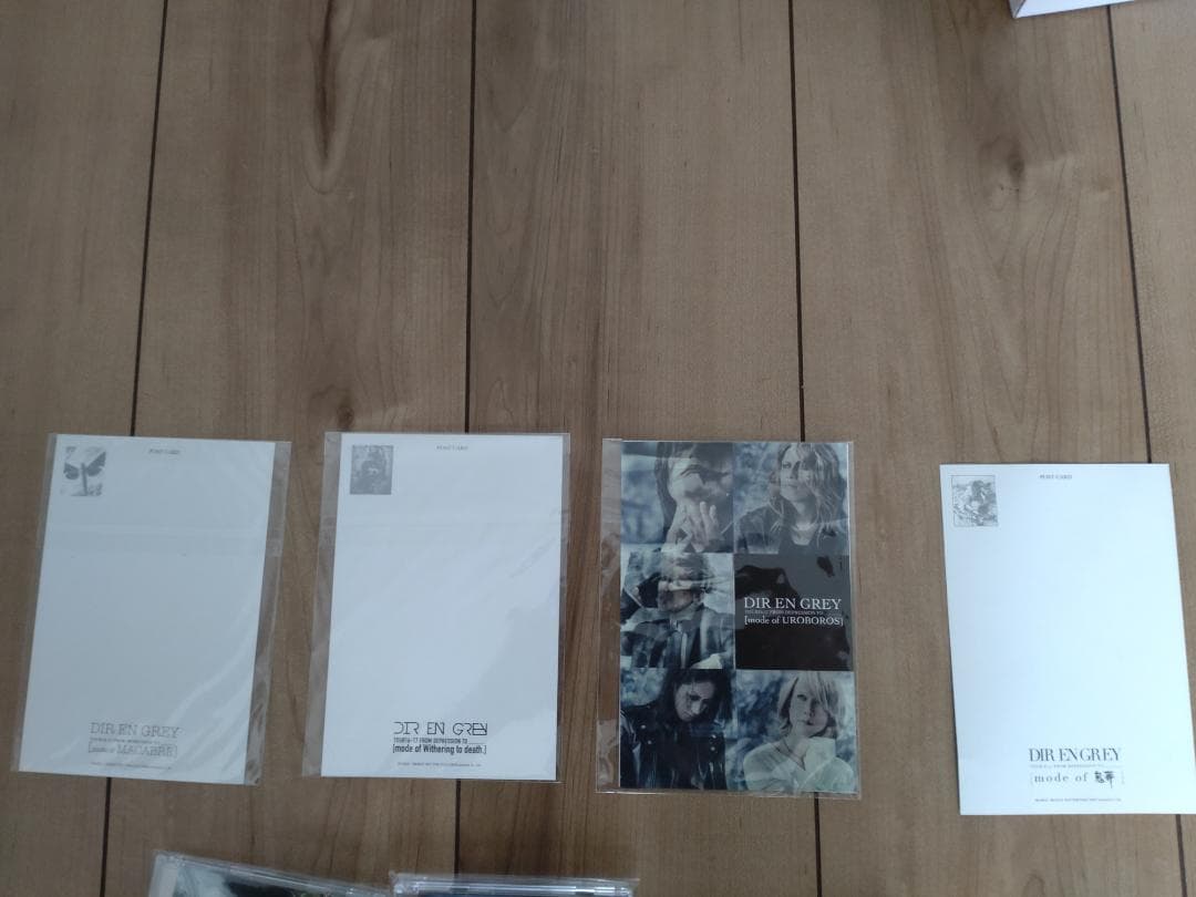 dir en grey FC限定blu-raybox&特典CD&ポストカード