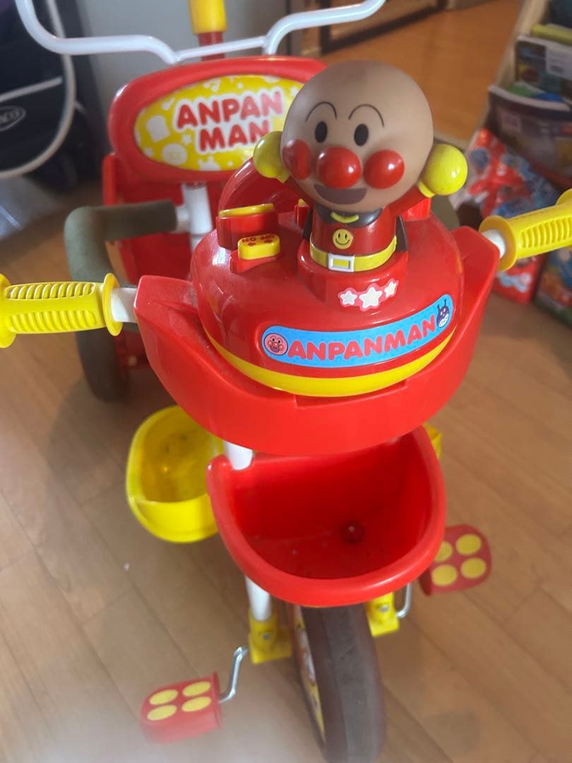 アンパンマン三輪車 デラックス