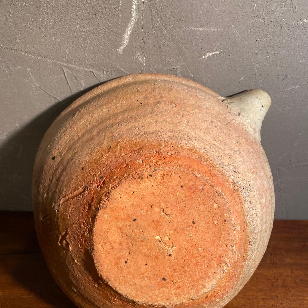 石田千比呂作 穴窯 片口大鉢 共箱 作家物 焼き物 骨董品 コレクション