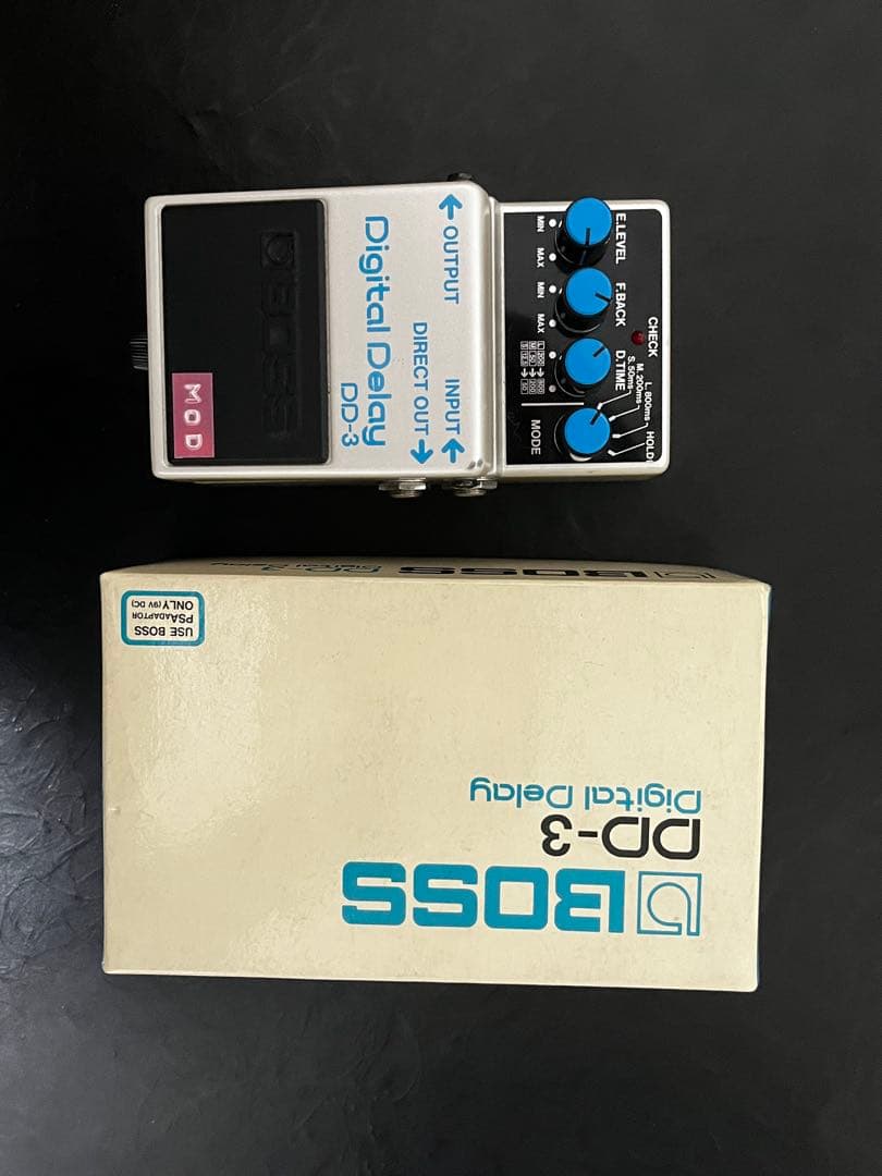 『超美品』boss dd3 初年度日本製　1986年　動作良好 元箱付け