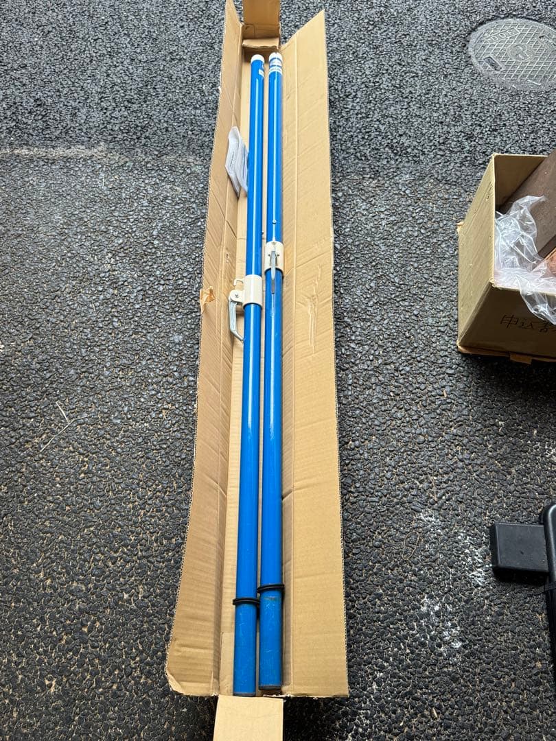 トーエイライト　バドミントン支柱　床下22cm