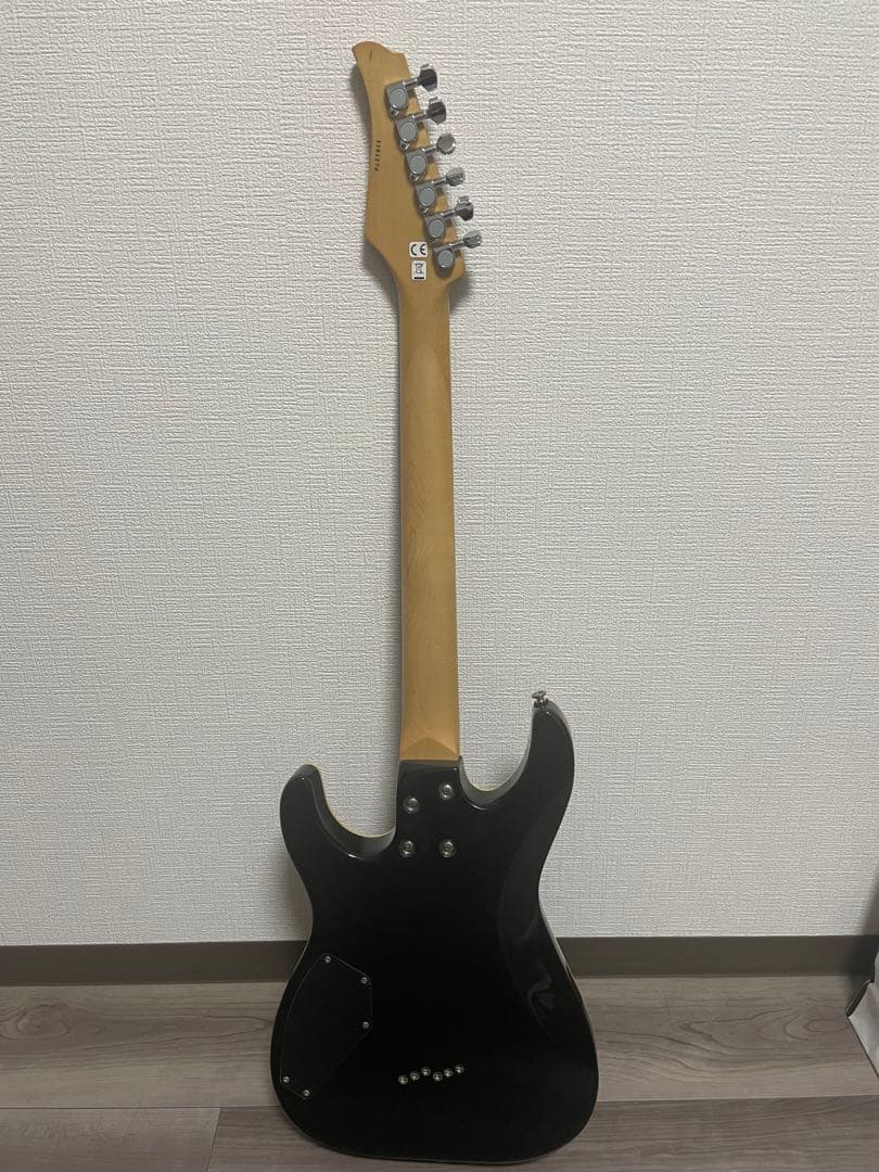 Greco エレキギター ブラック 24フレット