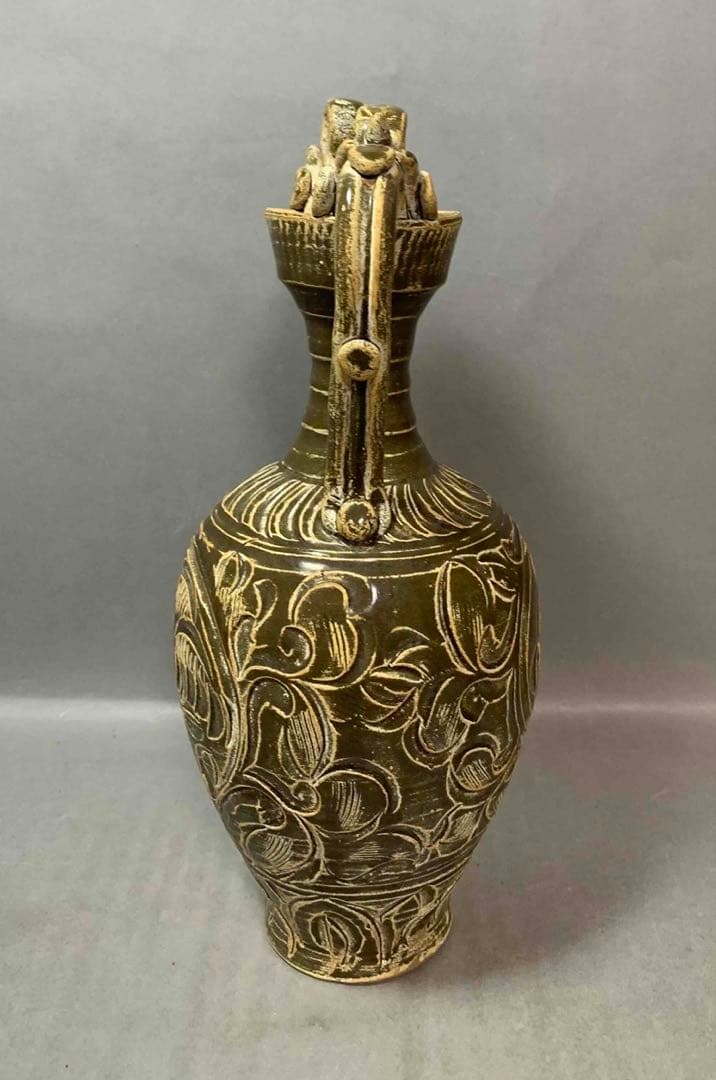 中国 手付瓶　u6221020
