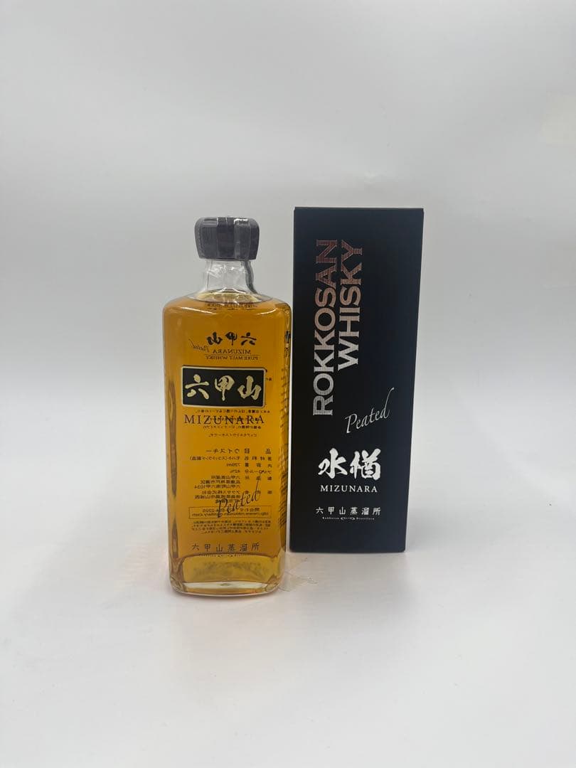 六甲山　ピュアモルトウィスキー　MIZUNARA 720ml （化粧箱入り）