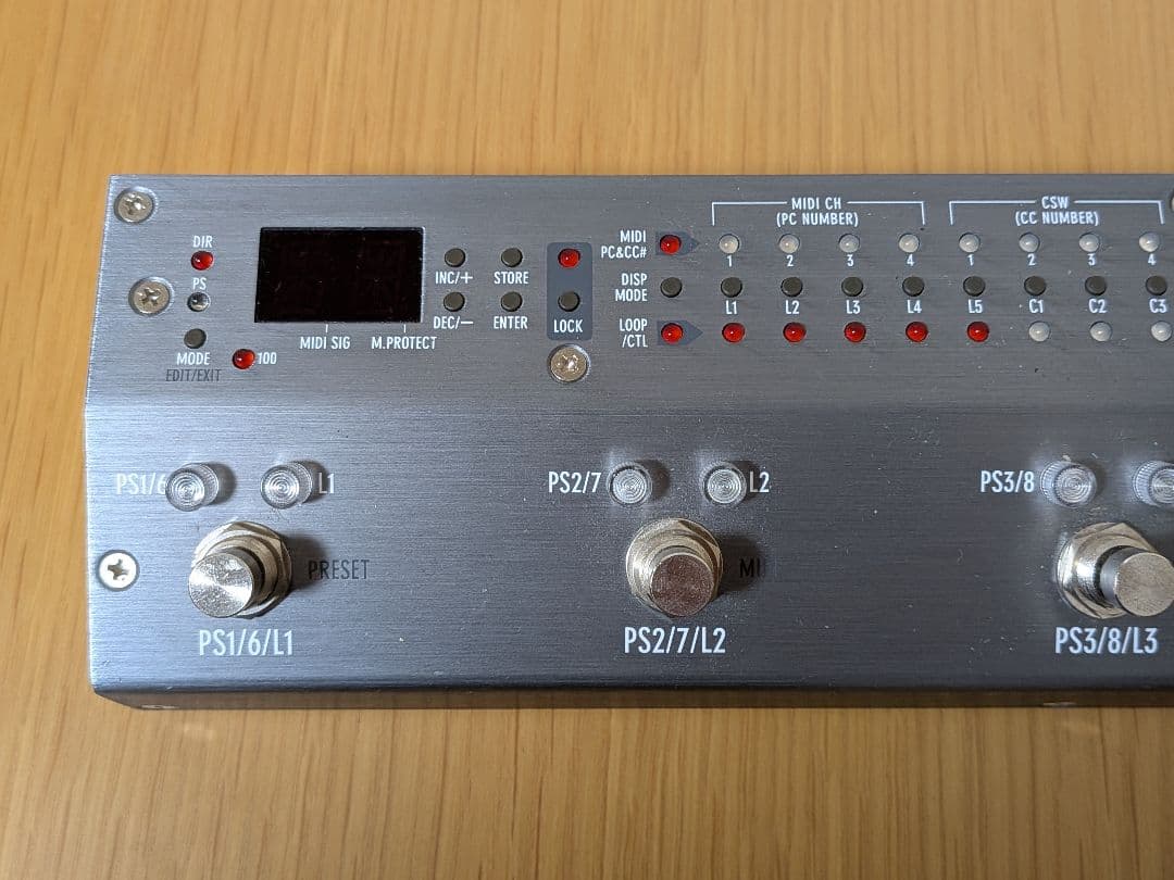 free the tone arc-53m スイッチャー