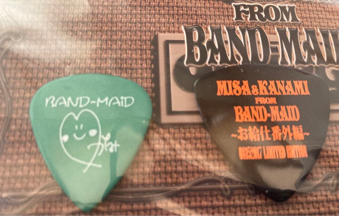 絶版◆BAND-MAID ◆新品未使用未開封品 激レアピック三点セット
